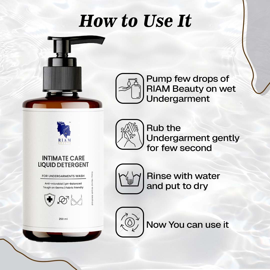 RIAM BEAUTY INTIMATE CARE LIQUID DETERGENT | UNDERWEAR WASH