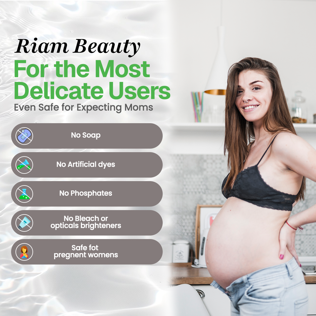Riam Beauty Underwear Care | 4-Pack Bundle | Gentle & Anti-Germ Formula