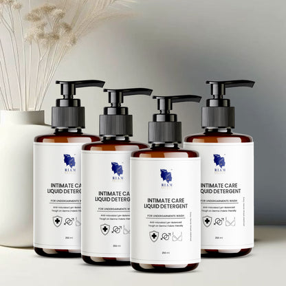 Riam Beauty Underwear Care | 4-Pack Bundle | Gentle & Anti-Germ Formula